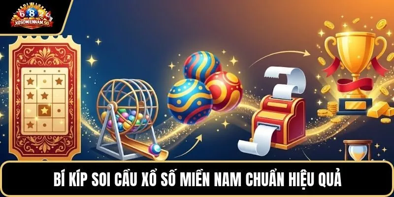 Bí kíp soi cầu xổ số miền Nam chuẩn hiệu quả