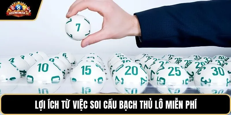 Lợi ích từ việc soi cầu bạch thủ lô miễn phí