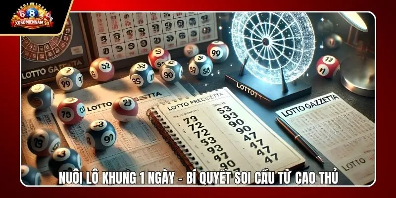 Nuôi Lô Khung 1 Ngày - Bí Quyết Soi Cầu Từ Cao Thủ