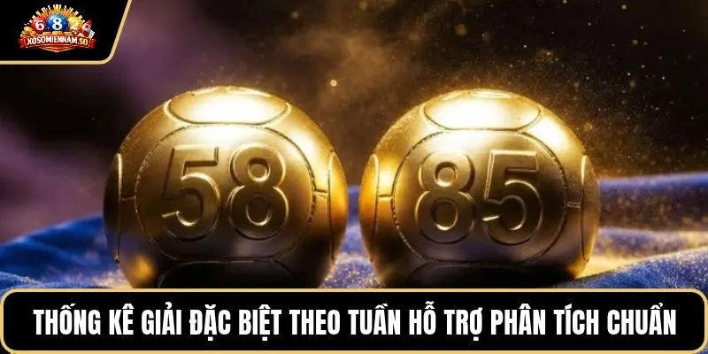 Thống kê giải đặc biệt theo tuần hỗ trợ phân tích chuẩn